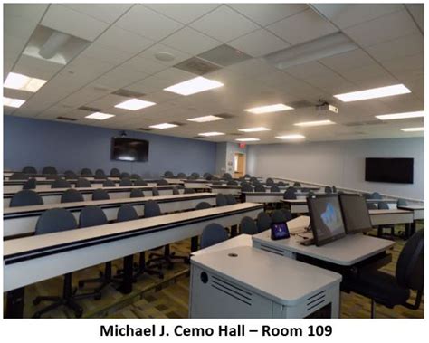 CEMO Room 109 HyFlex Classroom .